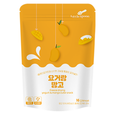 Little Spoon 小湯匙 乳酸菌優格球, 6個月以上寶寶適用 (藍莓/芒果口味), 芒果, 16g, 1包