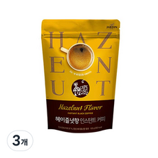 쟈뎅 까페모리 헤이즐넛향 인스턴트커피 리필형, 150g, 3개