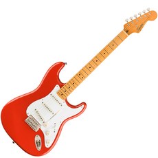 스콰이어 Classic Vibe 50s Stratocaster MN 일렉기타, FIESTA RED, 037-4005-540