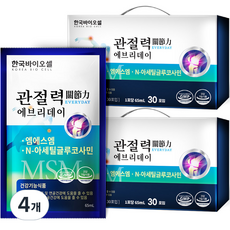 한국바이오셀 관절력 에브리데이
 한국바이오셀 관절력 에브리데이 30p 1.95L 4개