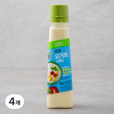 풀무원 사과 요거트 드레싱, 235g, 4개
