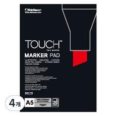 TOUCH 新韓Maca貼片 20片, A5, 4個