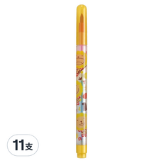 SIMBALION 雄獅 奶油獅 胖胖彩虹筆 顏色隨機 NS-011, 11支