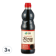 신송 진간장, 900ml, 3개