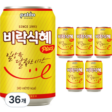 팔도 비락 식혜, 36개, 340ml