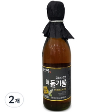 밥상마루 광천김 들기름, 350ml, 2개