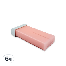  세니케어 핑크 소프트 카트리지 왁스, 100ml, 6개 