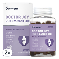 닥터조이 강아지 케어 영양제, 70정, 뼈/관절강화, 2개