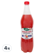 Polarra Chioschi Aranciata Rossa飲料 紅橘子, 950ml, 4個