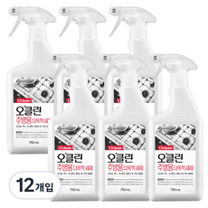 오클린 주방용 다목적 세제 용기, 750ml, 12개