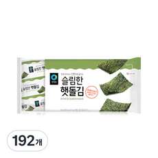 청정원 슬림한 햇돌김, 2g, 192개