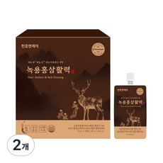 천호엔케어 녹용홍삼활력 30p, 2.1L, 2개