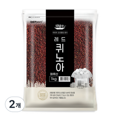 더담은 레드 퀴노아, 1kg, 2개