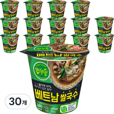 오뚜기 컵누들 베트남 쌀국수 47g 컵라면, 30개