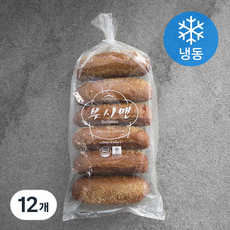 신라명과 부시맨 빵 (냉동), 100g, 12개