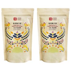 源順食品 牧草精力湯, 全素無添加糖, 500g, 2包