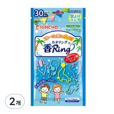 킨쵸 카오링 팔찌 블루 30p, 2개