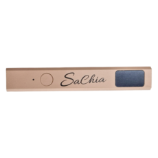 Sachianail 莎夏 金屬手持一字美甲燈 附Type-C充電線 UV/LED雙光源 4顆燈珠 8W, YNH-007, 1台