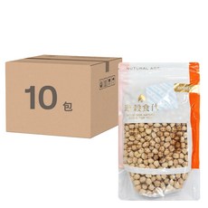 源穀食代 埃及豆 雪蓮子 鷹嘴豆, 非基因改造, 無農藥, 無防腐劑, 無添加, 500g, 10包