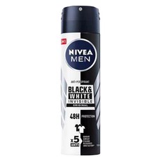 NIVEA 妮維雅 男士止汗爽身噴霧 無印乾爽, 150ml, 1瓶