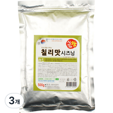 식자재왕 시즈닝분말 칠리맛, 500g, 3개