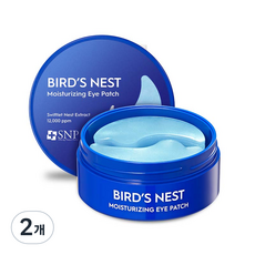 에스엔피 바다제비집 모이스처라이징 아이패치 1.25g, 60매입, 2개