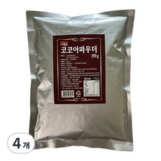 청은 코코아 파우더, 350g, 1개입, 4개