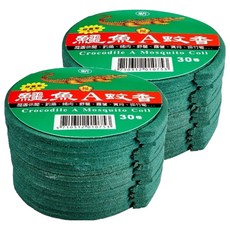 鱷魚 蚊香 經濟包 30卷, 390g, 2組