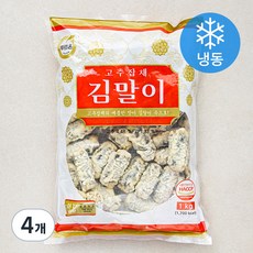 푸르온 고추잡채 김말이 (냉동), 1000g, 4개