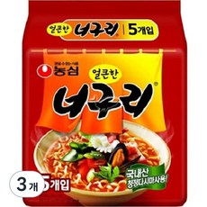 농심 얼큰한너구리, 15개