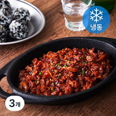 꾸버가 오돌뼈볶음 (냉동), 250g, 3개