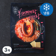 존쿡델리미트 부대찌개랑 버터랑 (냉동), 680g, 3개