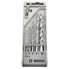 BOSCH 博世 CYL-1 水泥鑽頭5件組, 1組