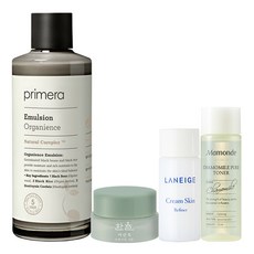 프리메라 오가니언스 에멀젼 150ml + 아모레퍼시픽 기초케어 3종, 1세트