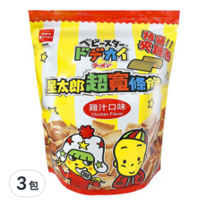 OYATSU 優雅食 星太郎超寬條餅 (雞汁口味) 夾鏈袋包裝, 250g, 3包