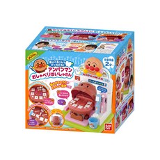 BANDAI 和麵包超人一起來刷牙 有聲牙醫遊玩組，具備刷牙模式和牙醫模式，內建2首曲子和17種音效, 1盒