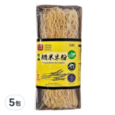源順食品 有機糙米米粉, 無添加防腐劑, 無添加漂白劑, 無添加玉米澱粉, 含天然膳食纖維, 淨重200g, 200g, 5包