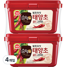 순창궁 태양초 골드 고추장, 1kg, 4개