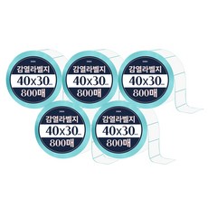 達達熱敏標籤紙 800p, 5個