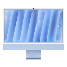 Apple iMac 24吋 M4 10核心GPU 原廠保固, 藍色, 16GB, 256GB, MAC OS, MWV13TA/A