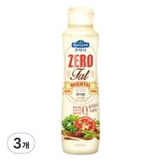 歐洲 Fontana Zero脂肪低卡東方沙拉醬, 3個, 235g