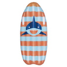 Swim Essentials 荷蘭充氣漂浮衝浪板 浮板 120cm 鯊魚酷哥 兒童游泳衝浪板, 1個