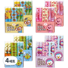 POPO FANCY With Pororo削筆器 4種組, 波羅洛、路飛、克朗、帕蒂, 4組