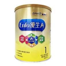 Mead Johnson 美強生 優生A+配方食品 1號 0-12個月, 850g, 1罐