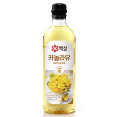 백설 카놀라유, 900ml, 1개