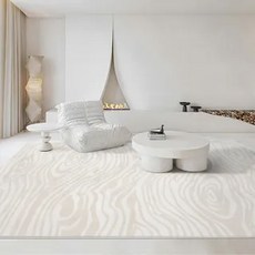 西格傢飾 奶油風法式地毯 峰迴路轉 140x200cm 客廳臥室地毯, 140 x 200cm
