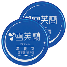 雪芙蘭 滋養霜 蘆薈露 + 綿羊油，滋潤保濕，延緩肌膚老化，含維他命E, 30g, 2罐