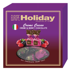 Europe Holiday 歐洲假期 歐利華莓果巧克力禮盒, 莓果口味, 濃郁巧克力, 110g, 1盒
