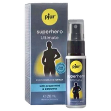 pjur 碧宜潤 superhero Ultimate 超級英雄活力提升極致噴霧, 20ml, 1瓶