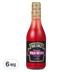 하인즈 레드와인 식초, 355ml, 6개